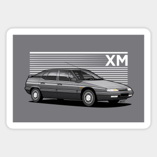 XM transparent illustration Magnet